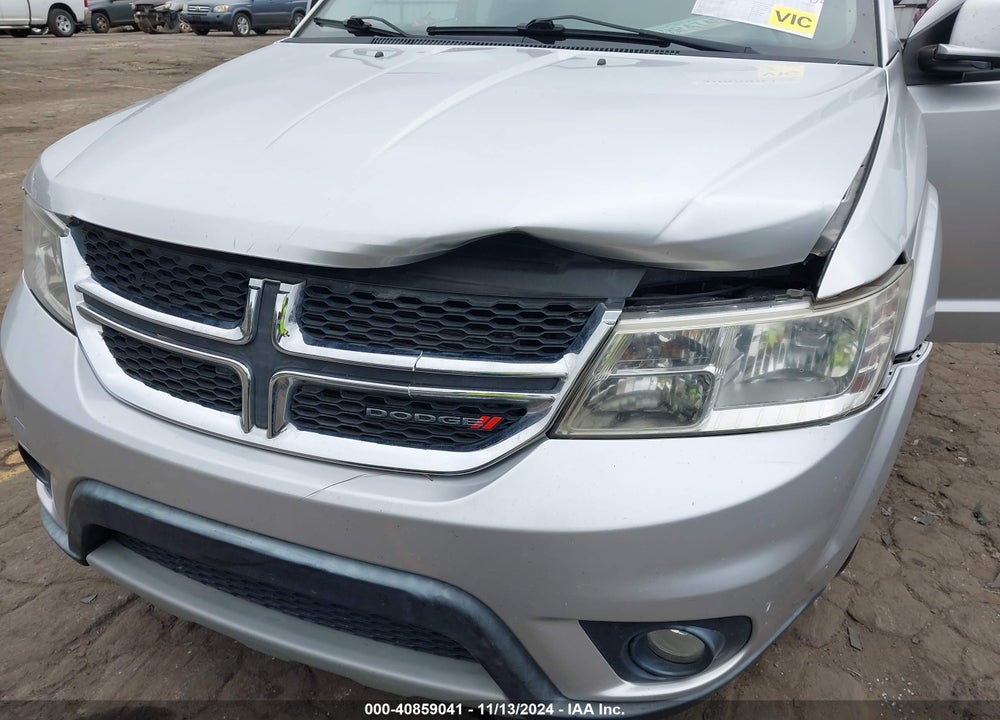 2013 DODGE JOURNEY SXT VIN: 3C4PDCBG0DT538415