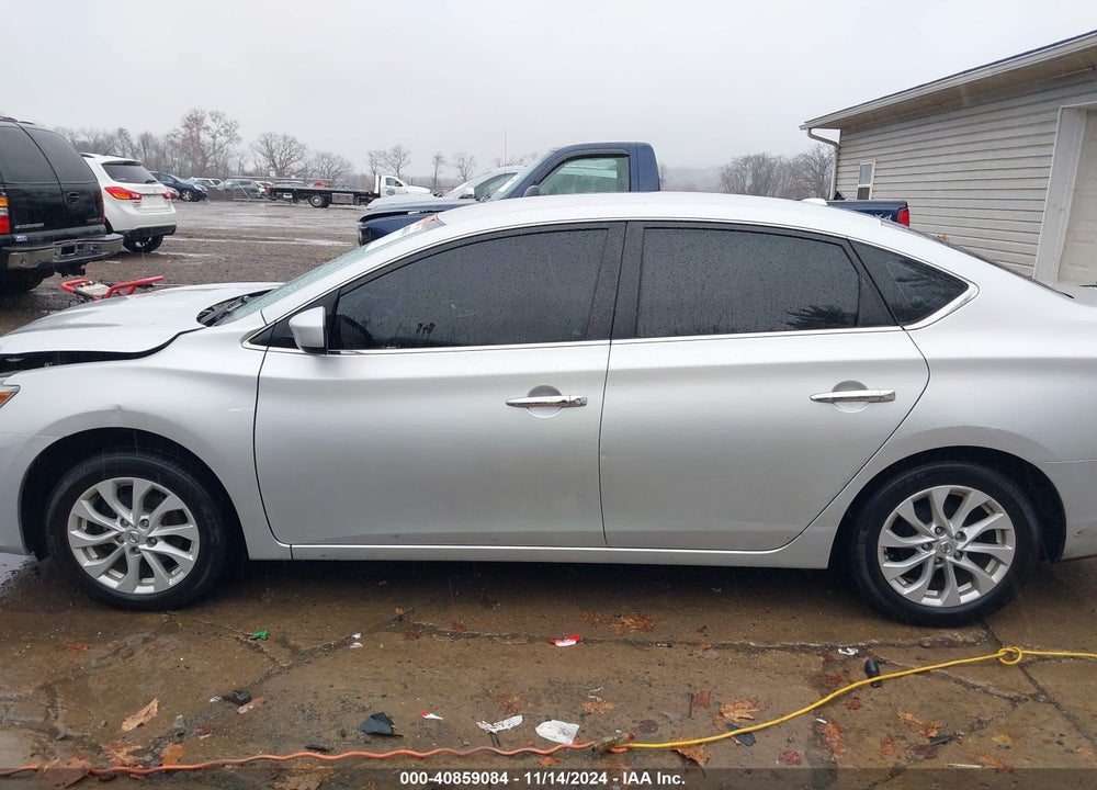 2018 NISSAN SENTRA SV VIN: 3N1AB7AP6JL653331