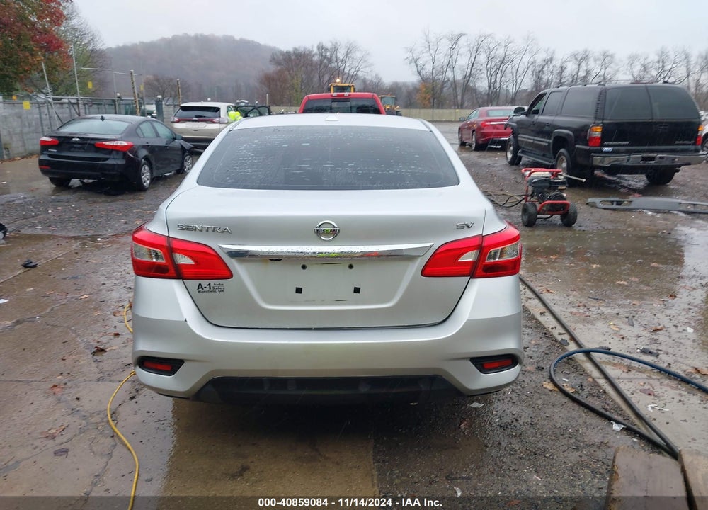 2018 NISSAN SENTRA SV VIN: 3N1AB7AP6JL653331