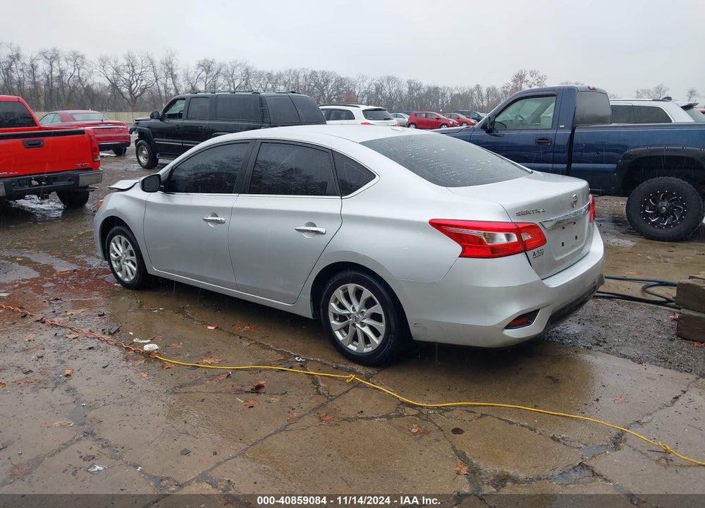 2018 NISSAN SENTRA SV VIN: 3N1AB7AP6JL653331