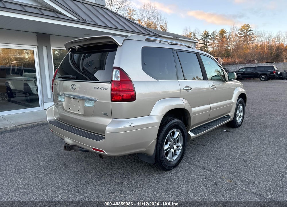 2008 LEXUS GX 470 VIN: JTJBT20X580149635