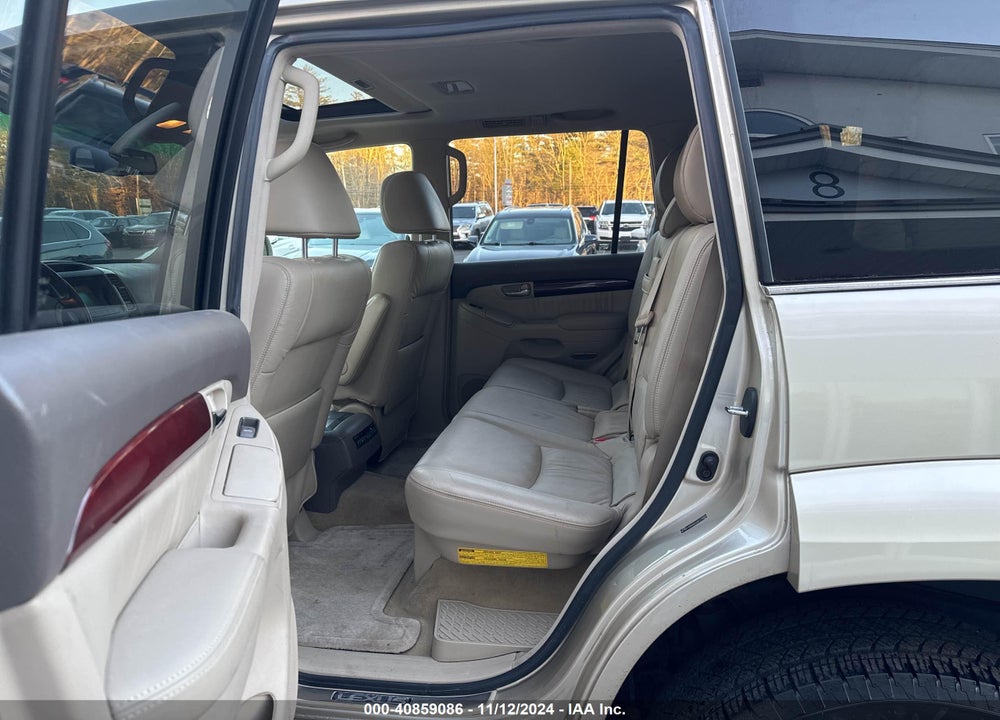 2008 LEXUS GX 470 VIN: JTJBT20X580149635