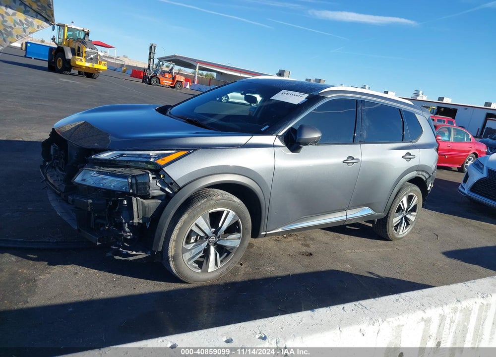 2023 NISSAN ROGUE SL INTELLIGENT AWD VIN: 5N1BT3CB5PC858406