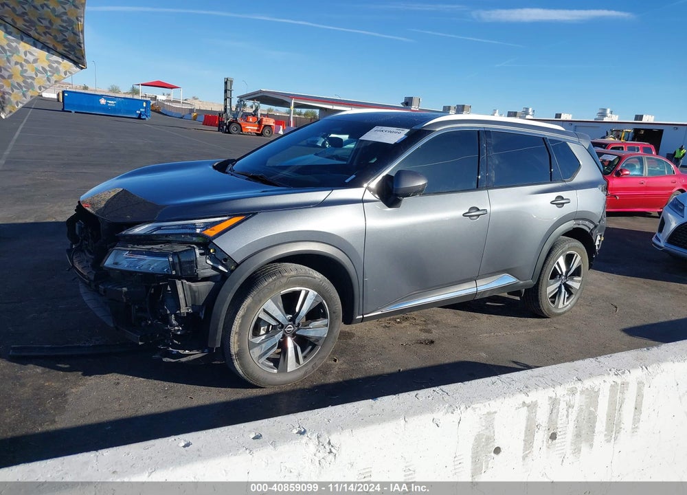 2023 NISSAN ROGUE SL INTELLIGENT AWD VIN: 5N1BT3CB5PC858406