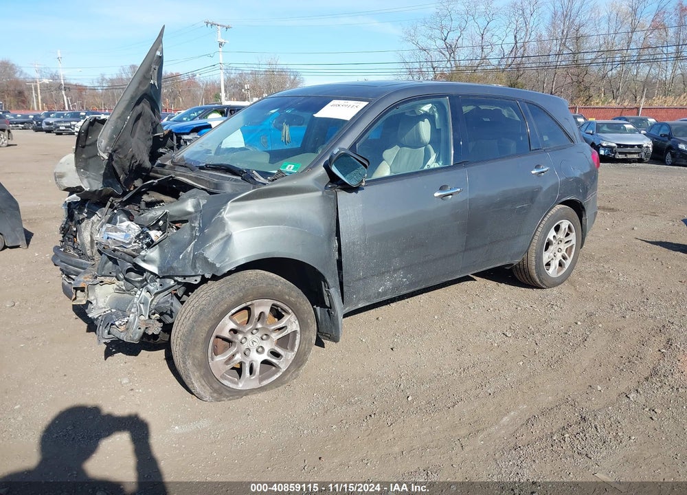 2008 ACURA MDX TECHNOLOGY PACKAGE VIN: 2HNYD28428H506831
