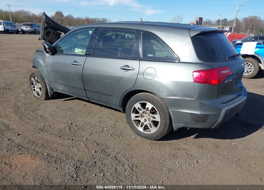 2008 ACURA MDX TECHNOLOGY PACKAGE VIN: 2HNYD28428H506831