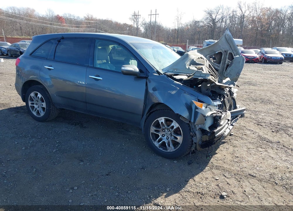 2008 ACURA MDX TECHNOLOGY PACKAGE VIN: 2HNYD28428H506831