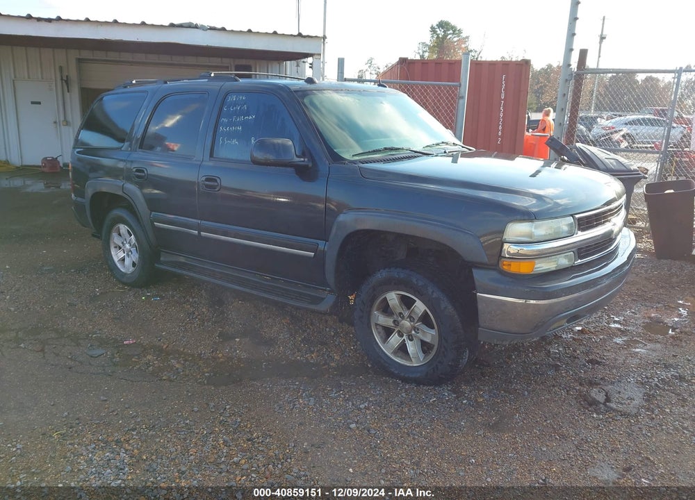 2004 CHEVROLET TAHOE LT VIN: 1GNEC13ZX4J318146