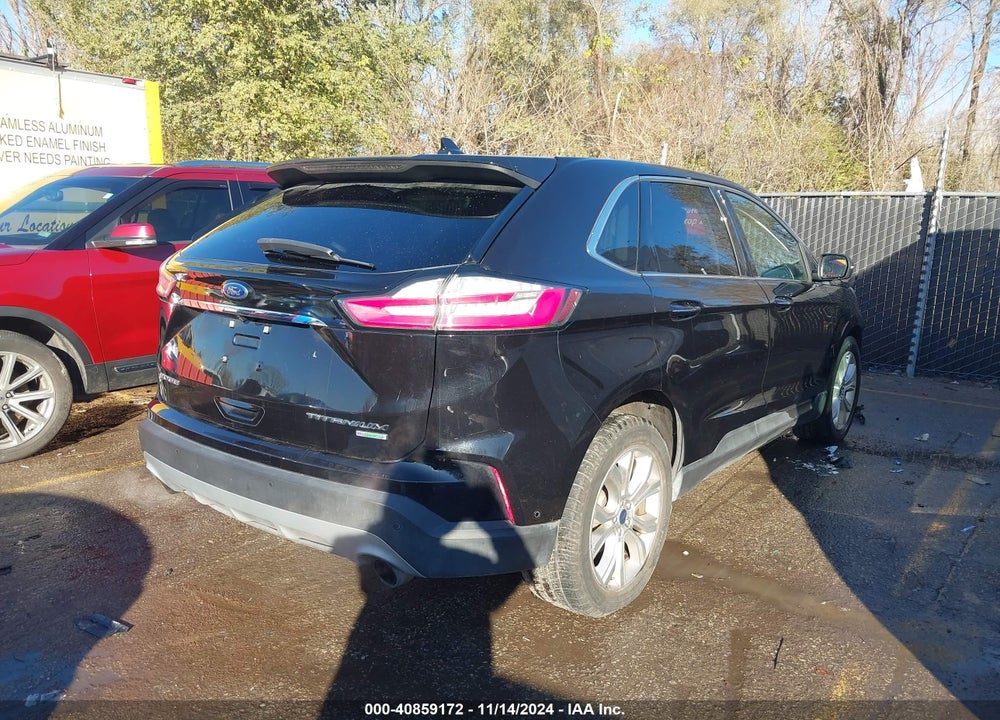 2020 FORD EDGE TITANIUM VIN: 2FMPK3K9XLBA15822