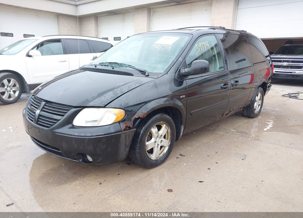 2007 DODGE GRAND CARAVAN SXT VIN: 2D4GP44L07R276980