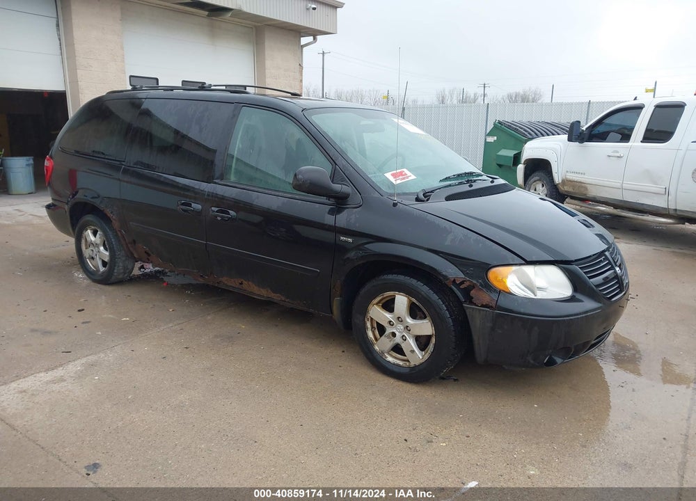 2007 DODGE GRAND CARAVAN SXT VIN: 2D4GP44L07R276980