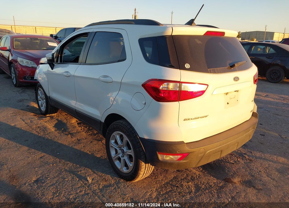 2019 FORD ECOSPORT SE VIN: MAJ3S2GE9KC271215