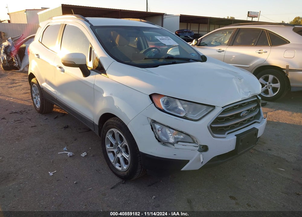 2019 FORD ECOSPORT SE VIN: MAJ3S2GE9KC271215
