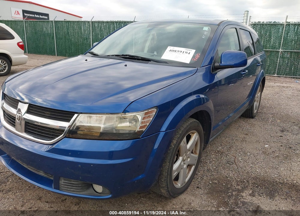 2009 DODGE JOURNEY SXT VIN: 3D4GH57V59T596506