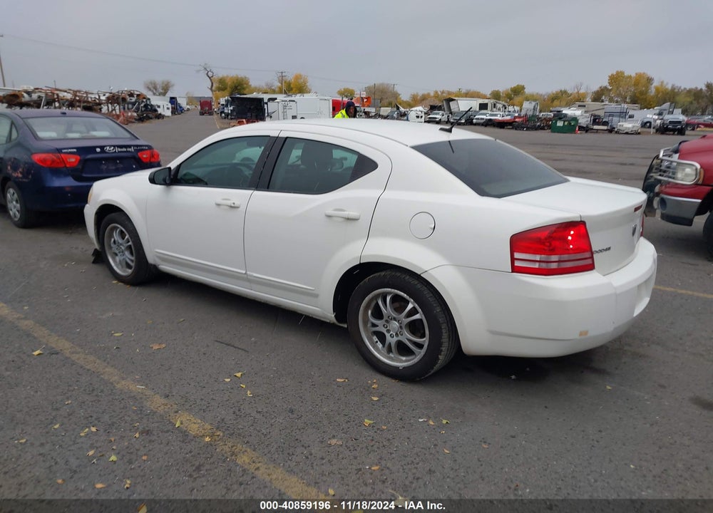 2010 DODGE AVENGER SXT VIN: 1B3CC4FB1AN176792