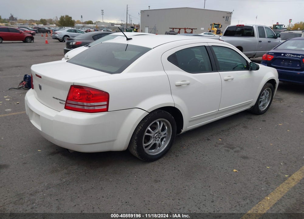 2010 DODGE AVENGER SXT VIN: 1B3CC4FB1AN176792