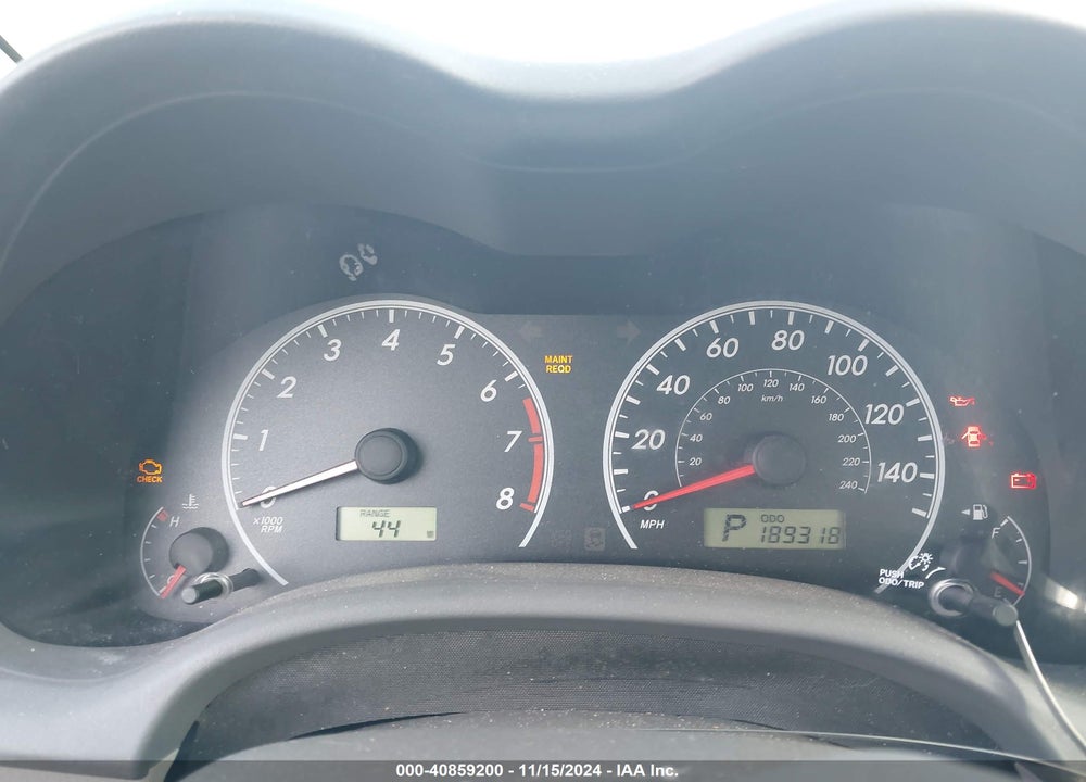 2010 TOYOTA COROLLA LE VIN: 1NXBU4EE5AZ366700