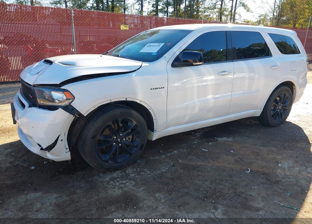 2020 DODGE DURANGO R/T RWD VIN: 1C4SDHCT6LC393474