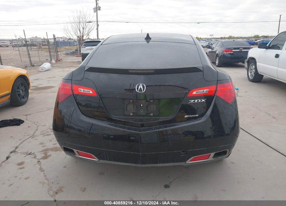 2013 ACURA ZDX VIN: 2HNYB1H68DH500205
