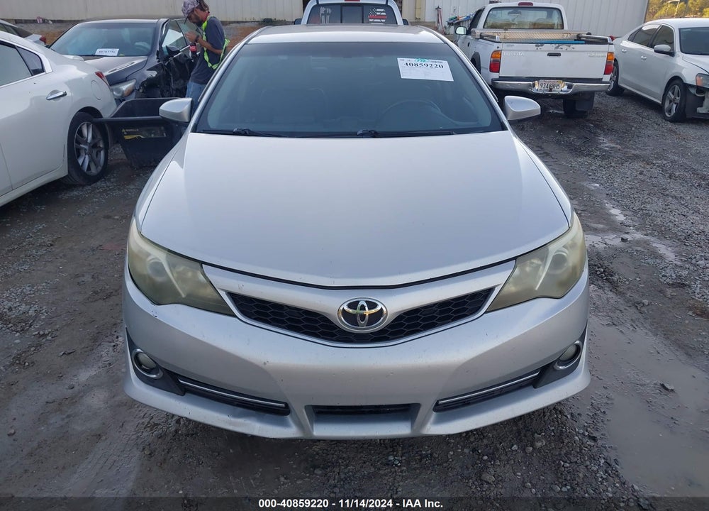 2012 TOYOTA CAMRY SE VIN: 4T1BF1FK0CU038035