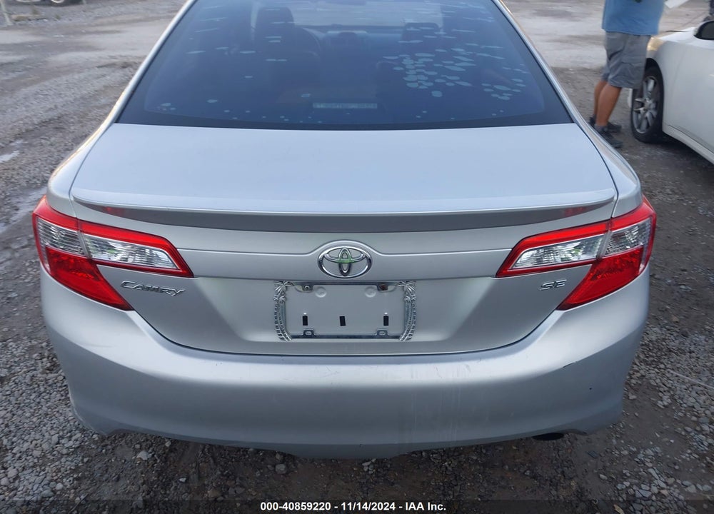 2012 TOYOTA CAMRY SE VIN: 4T1BF1FK0CU038035