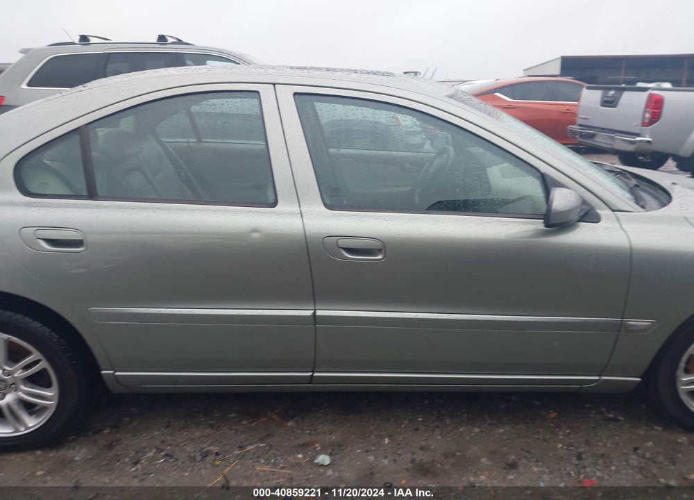2006 VOLVO S60 2.5T VIN: YV1RH592662536542