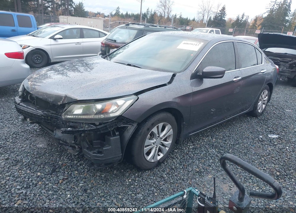 2013 HONDA ACCORD LX VIN: 1HGCR2F34DA281933