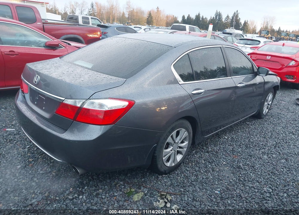 2013 HONDA ACCORD LX VIN: 1HGCR2F34DA281933