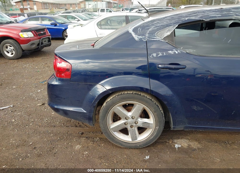 2014 DODGE AVENGER SE VIN: 1C3CDZAB8EN109536