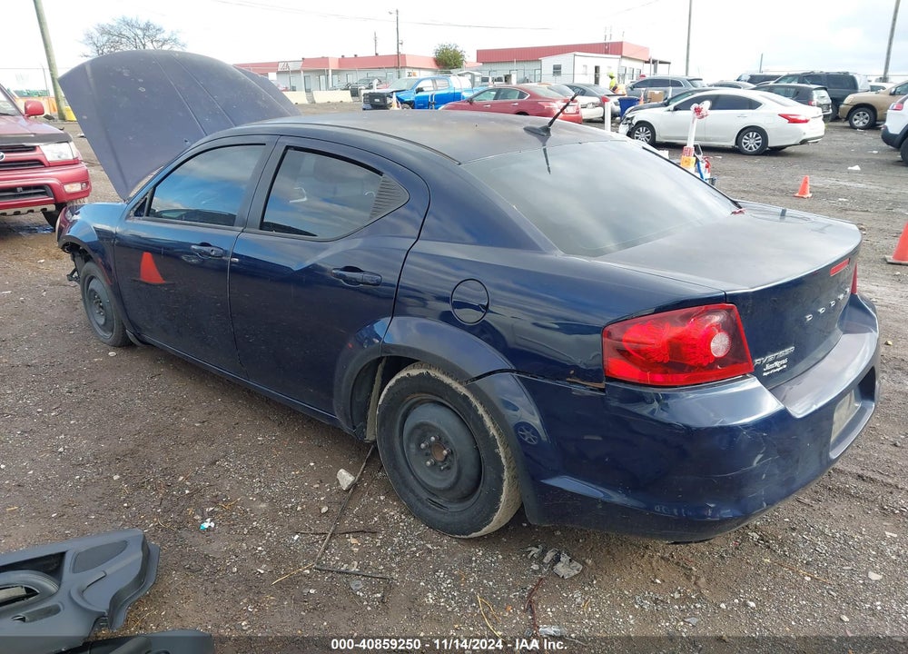 2014 DODGE AVENGER SE VIN: 1C3CDZAB8EN109536