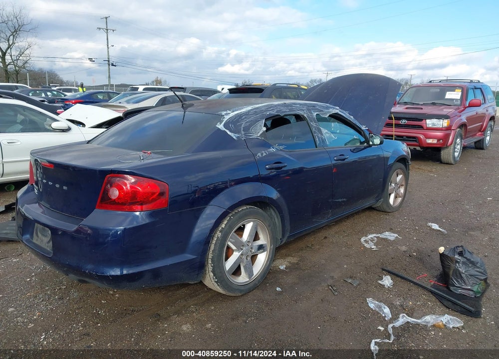 2014 DODGE AVENGER SE VIN: 1C3CDZAB8EN109536
