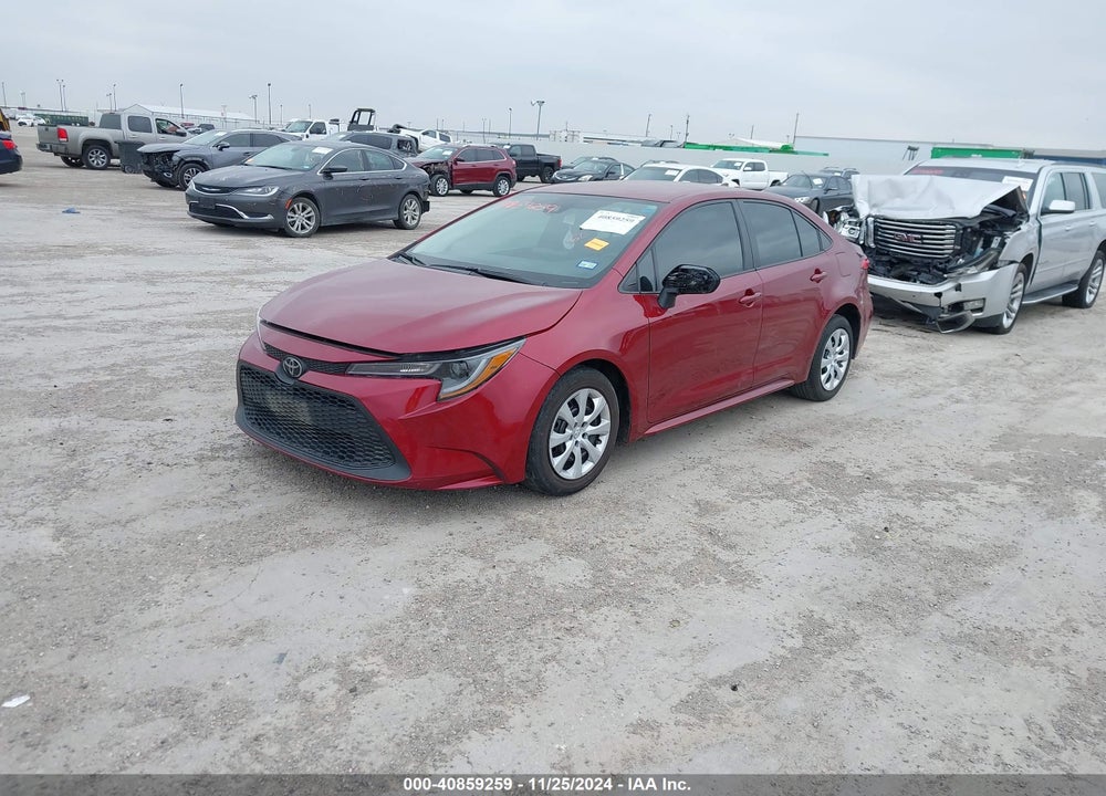 2022 TOYOTA COROLLA VIN: 5YFEPMAE8NP364652
