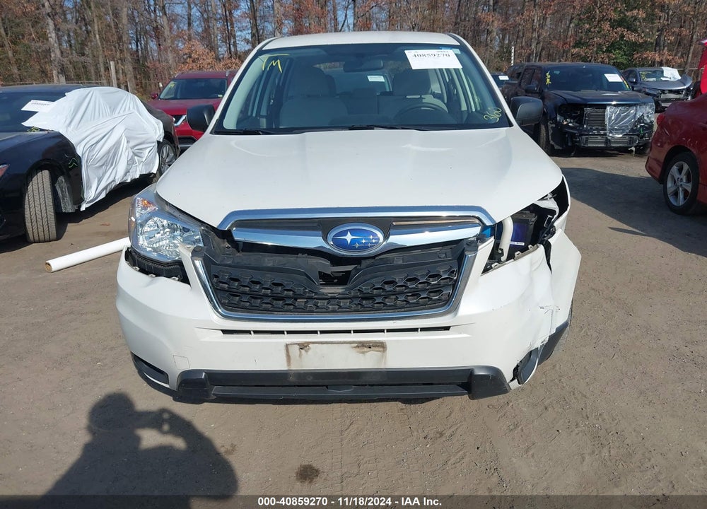 2016 SUBARU FORESTER 2.5I VIN: JF2SJAAC0GG529200