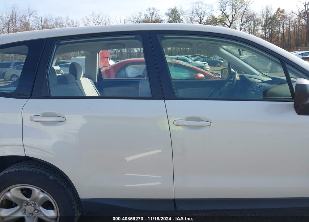 2016 SUBARU FORESTER 2.5I VIN: JF2SJAAC0GG529200