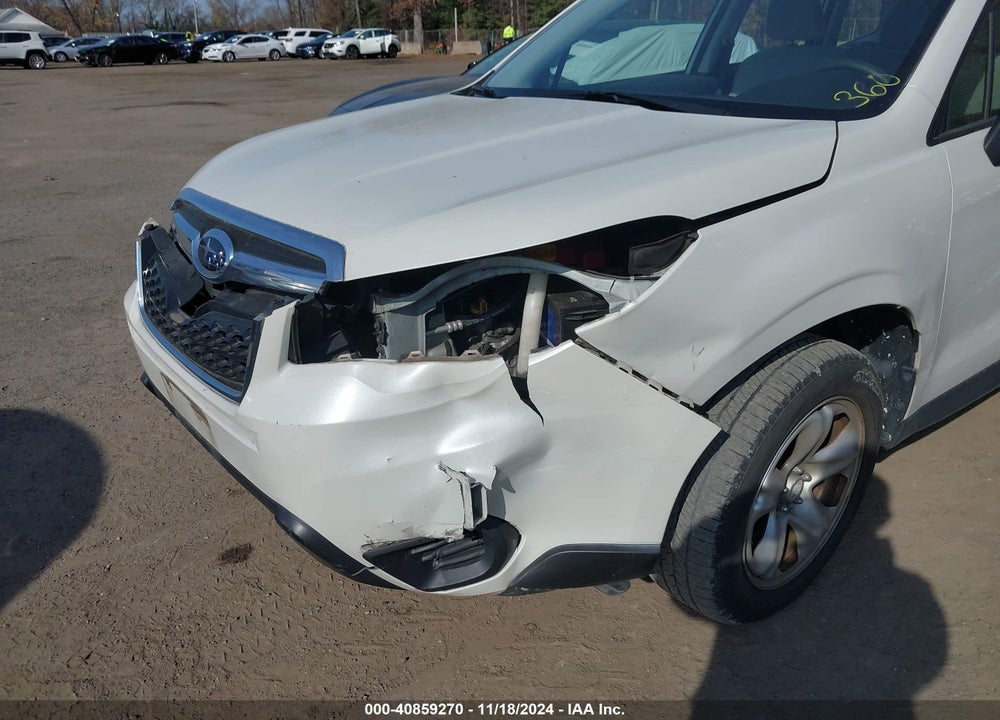 2016 SUBARU FORESTER 2.5I VIN: JF2SJAAC0GG529200