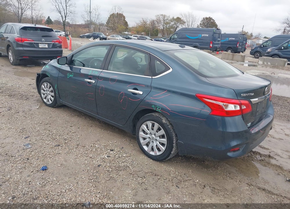 2016 NISSAN SENTRA SV VIN: 3N1AB7AP5GY330433