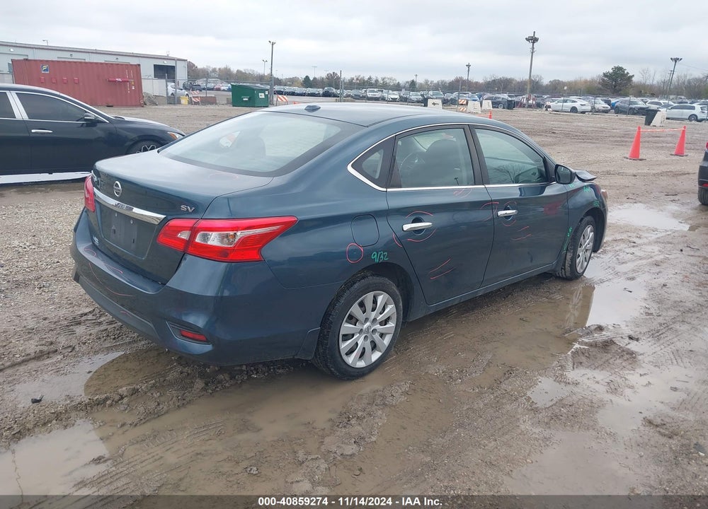 2016 NISSAN SENTRA SV VIN: 3N1AB7AP5GY330433