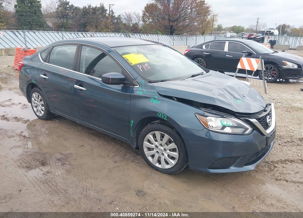 2016 NISSAN SENTRA SV VIN: 3N1AB7AP5GY330433