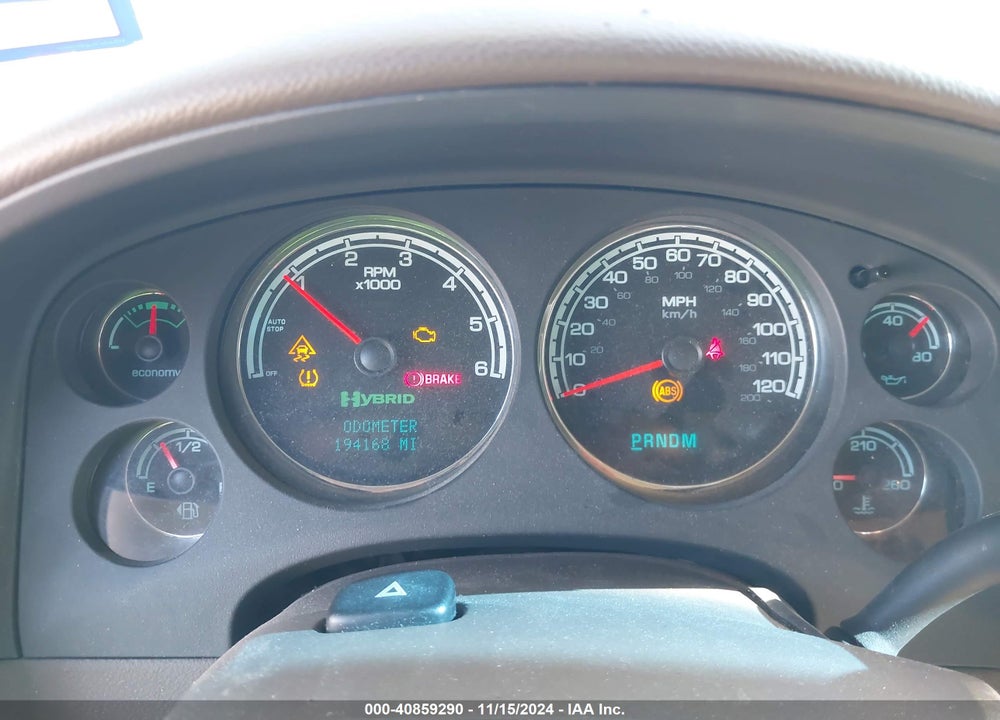 2008 GMC YUKON HYBRID VIN: 1GKFC13558R220115