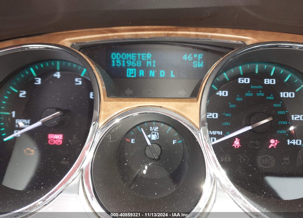 2012 BUICK ENCLAVE LEATHER VIN: 5GAKRCED5CJ395000