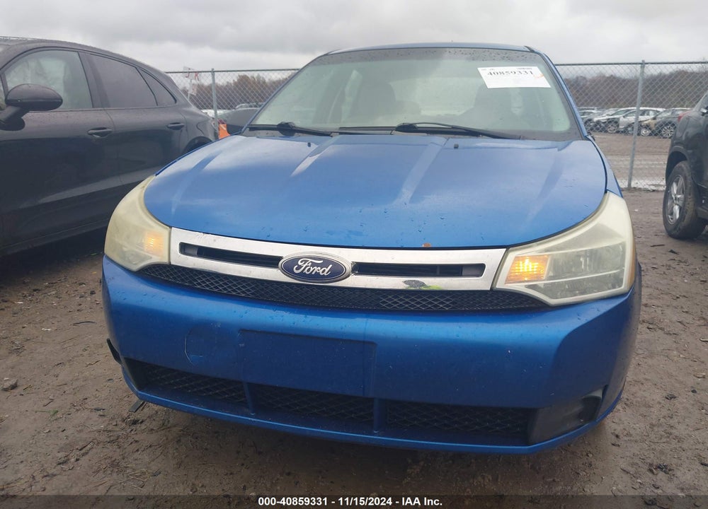 2011 FORD FOCUS SE VIN: 1FAHP3FN8BW119519