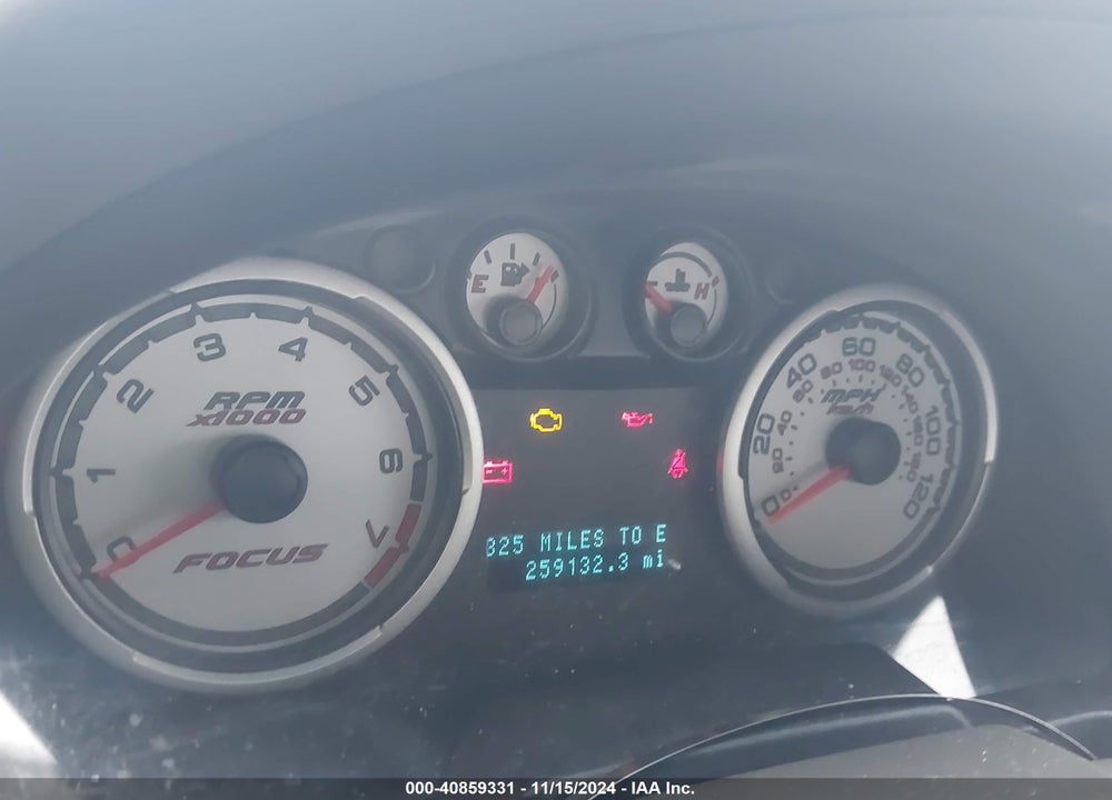 2011 FORD FOCUS SE VIN: 1FAHP3FN8BW119519