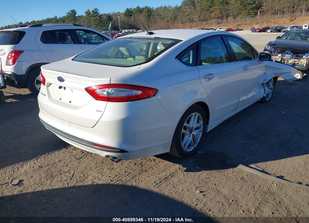 2014 FORD FUSION SE VIN: 1FA6P0H70E5383137