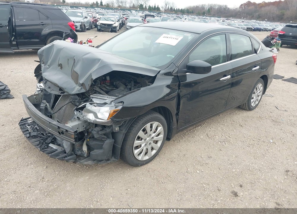 2017 NISSAN SENTRA S VIN: 3N1AB7AP8HY236452