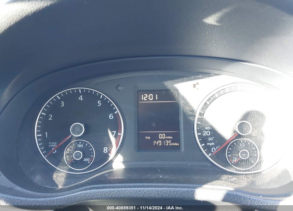 2013 VOLKSWAGEN PASSAT 2.5L S VIN: 1VWAP7A32DC102810