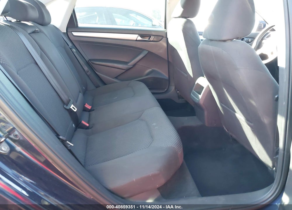 2013 VOLKSWAGEN PASSAT 2.5L S VIN: 1VWAP7A32DC102810
