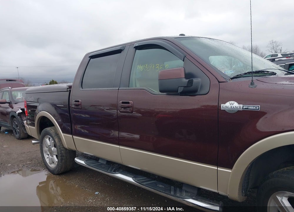 2008 FORD F-150 60TH ANNIVERSARY/FX4/KING RANCH/LARIAT/XLT VIN: 1FTPW14V68KB70873