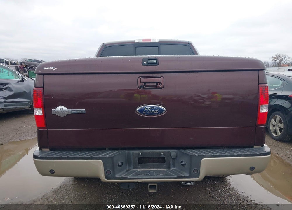 2008 FORD F-150 60TH ANNIVERSARY/FX4/KING RANCH/LARIAT/XLT VIN: 1FTPW14V68KB70873