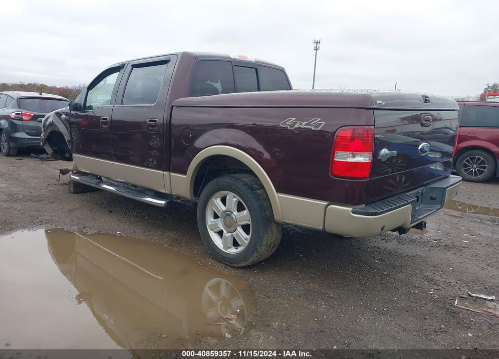 2008 FORD F-150 60TH ANNIVERSARY/FX4/KING RANCH/LARIAT/XLT VIN: 1FTPW14V68KB70873