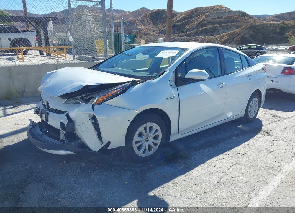 2021 TOYOTA PRIUS LE VIN: JTDKAMFU6M3131932